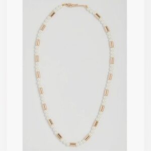Roxanne Assoulin pearl and gold necklace